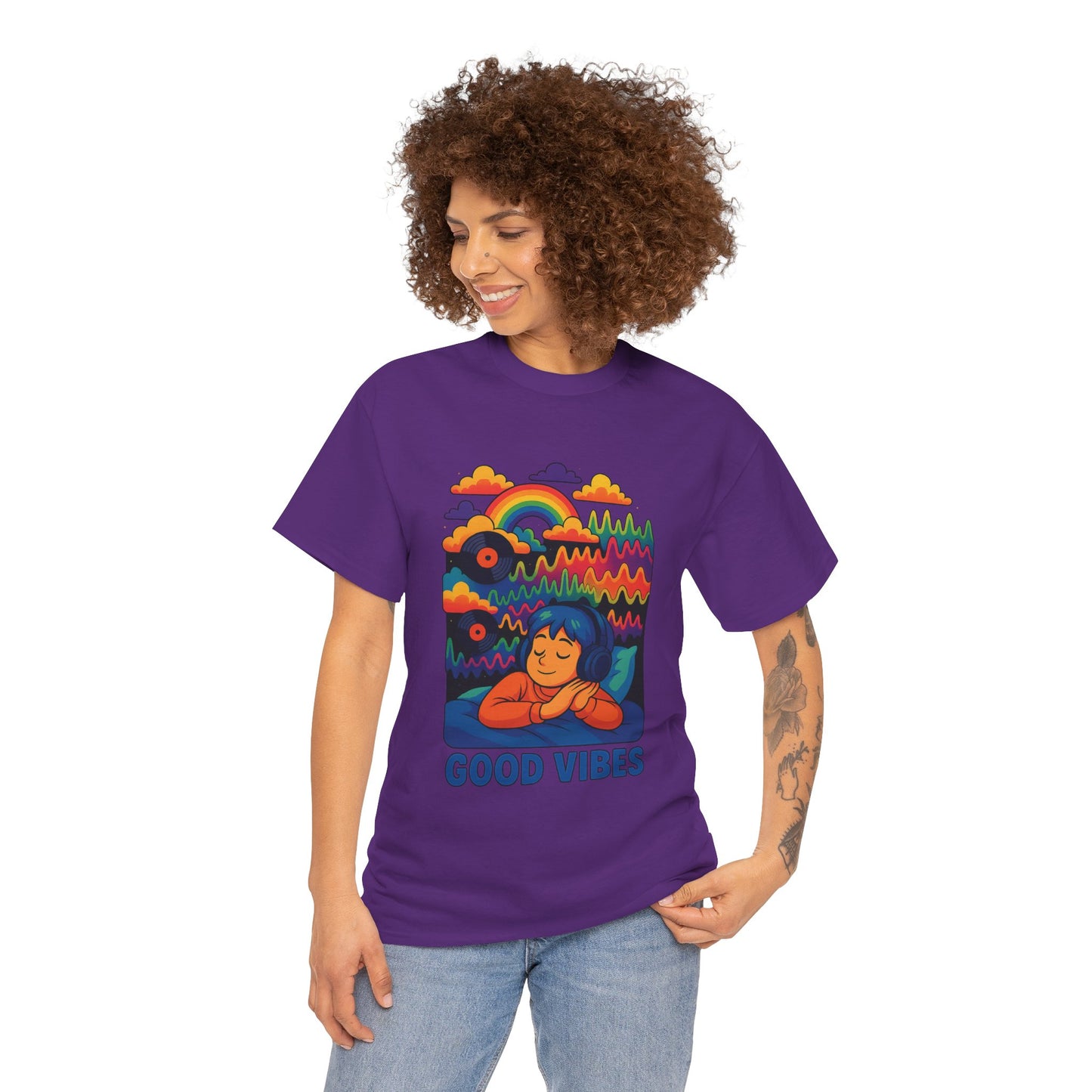 Good Vibes Unisex Heavy Cotton Tee