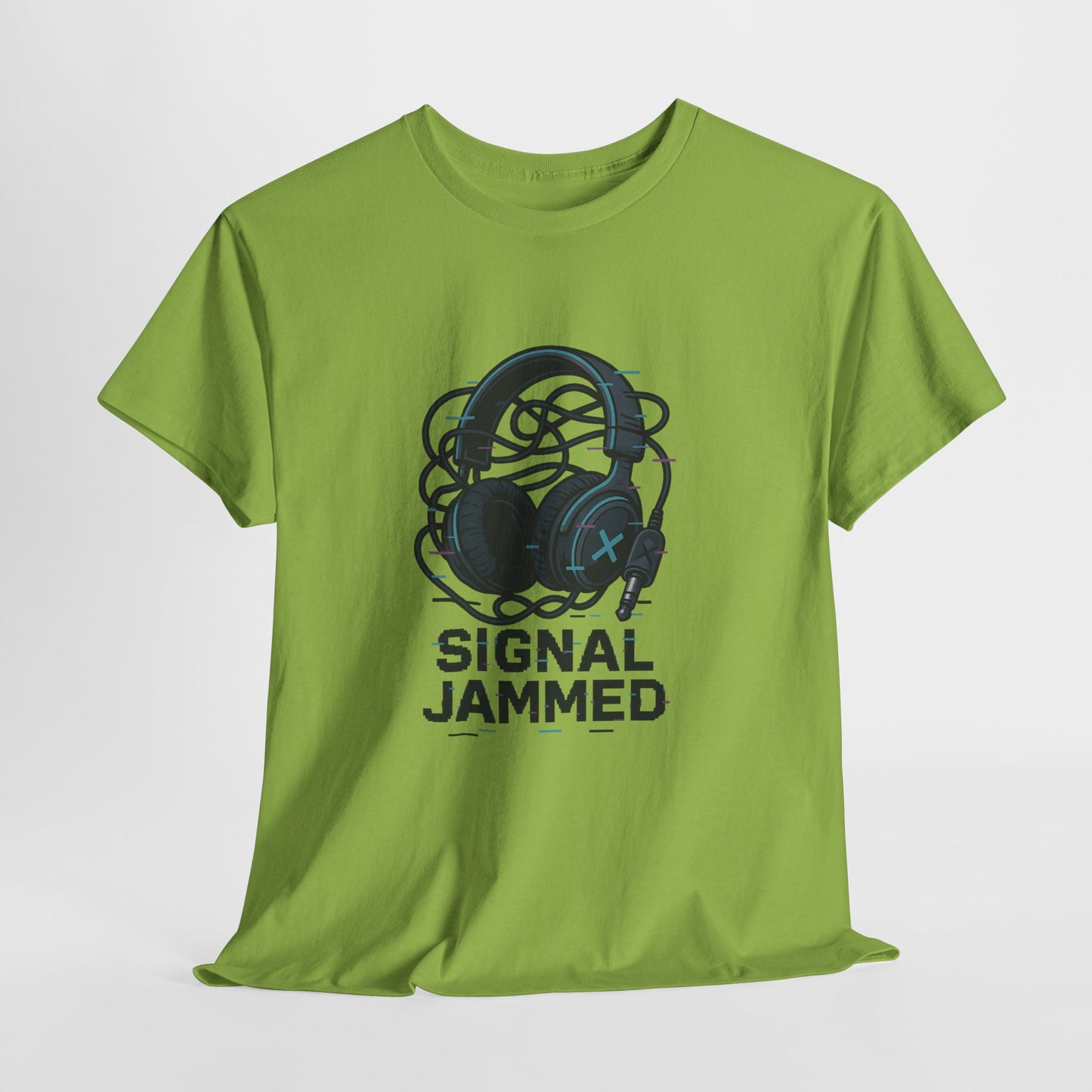 Signal Jammed Unisex Heavy Cotton Tee