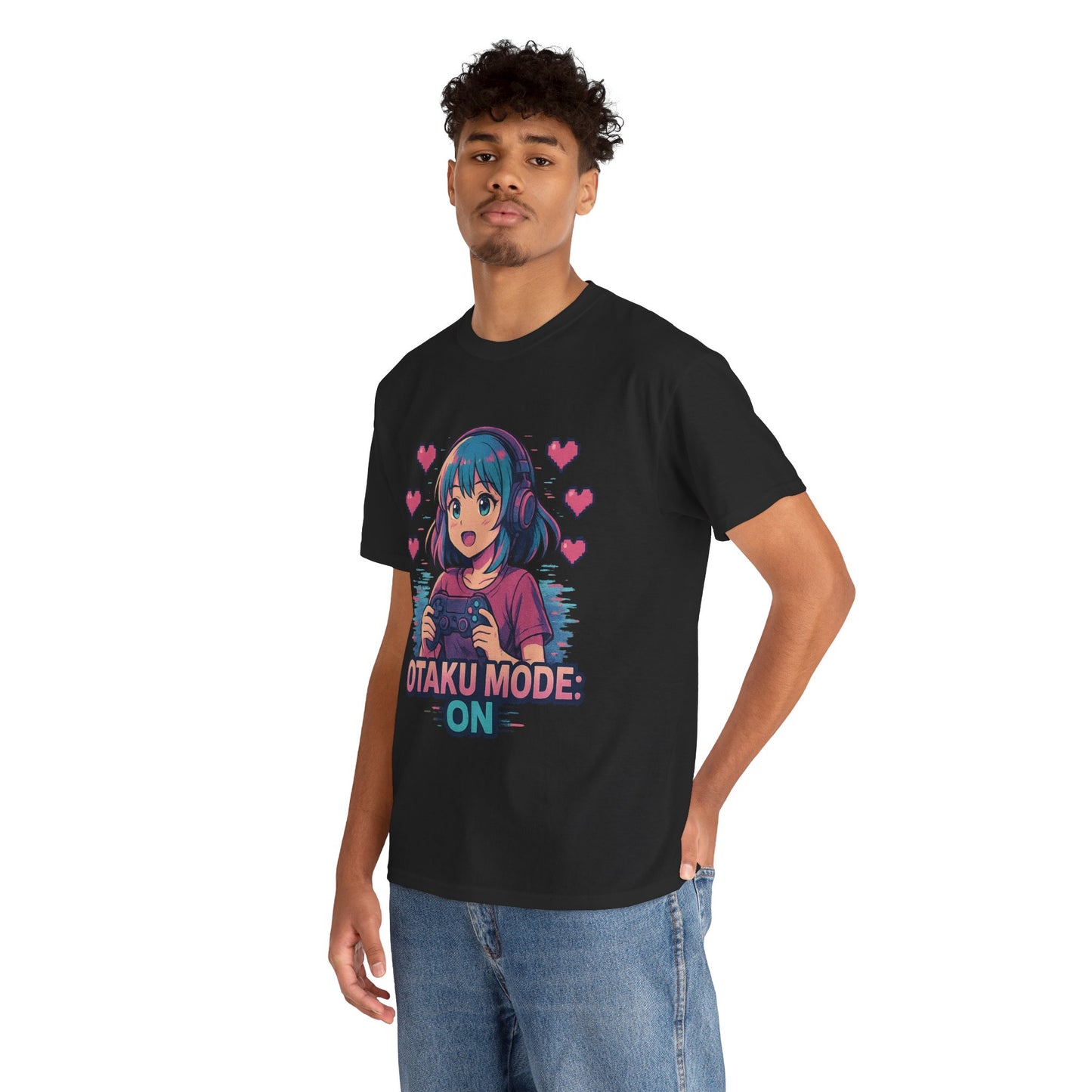 Anime Gamer Tee - Otaku Mode ON