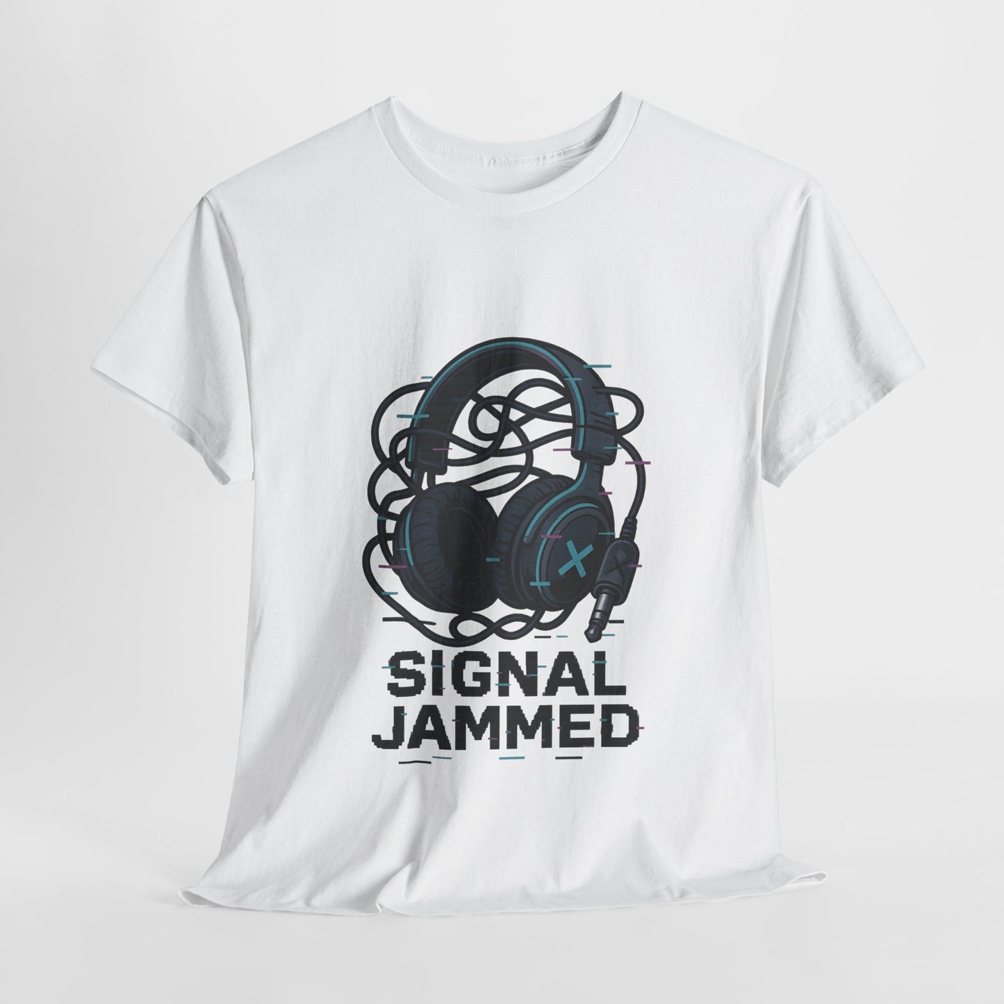 Signal Jammed Unisex Heavy Cotton Tee