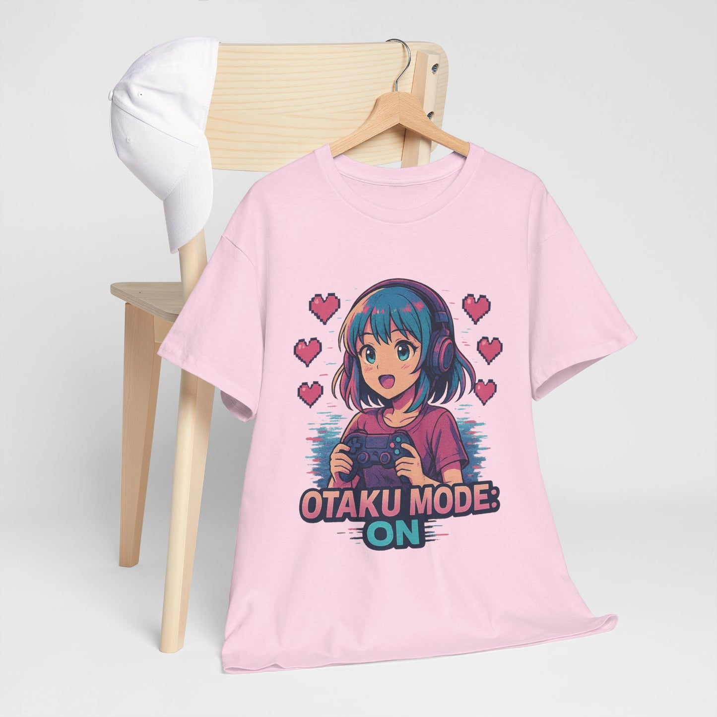 Anime Gamer Tee - Otaku Mode ON
