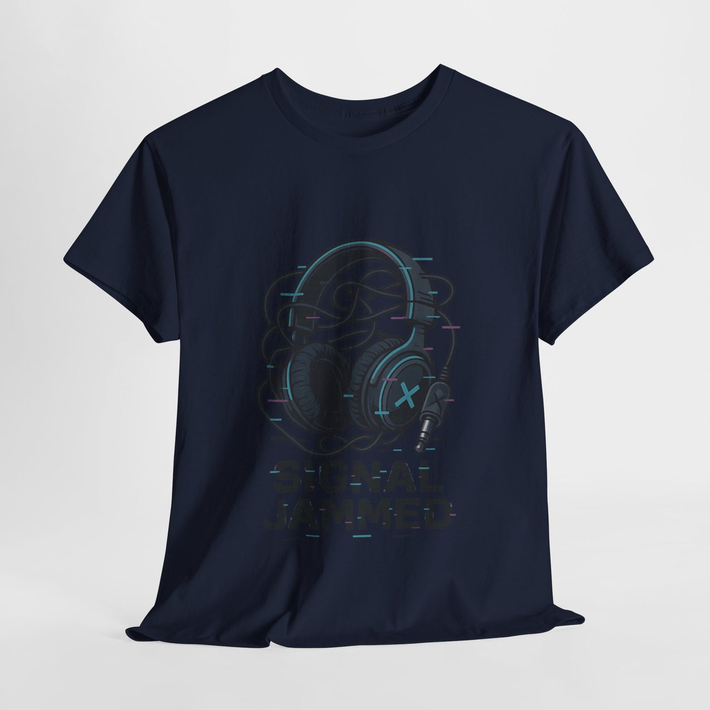 Signal Jammed Unisex Heavy Cotton Tee