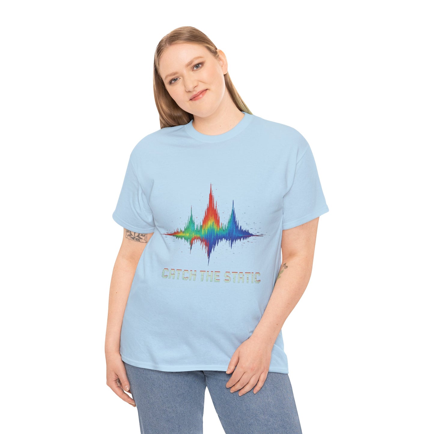 Catch the Static Unisex Heavy Cotton Tee