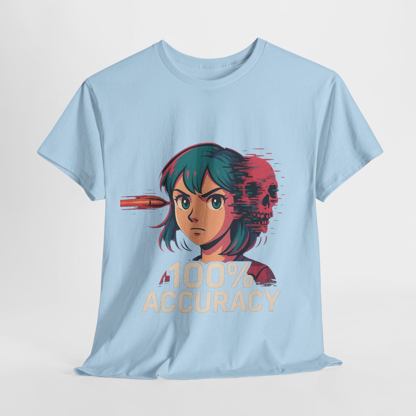 100% Accuracy Graphic Tee for Gamers - Unisex Cotton