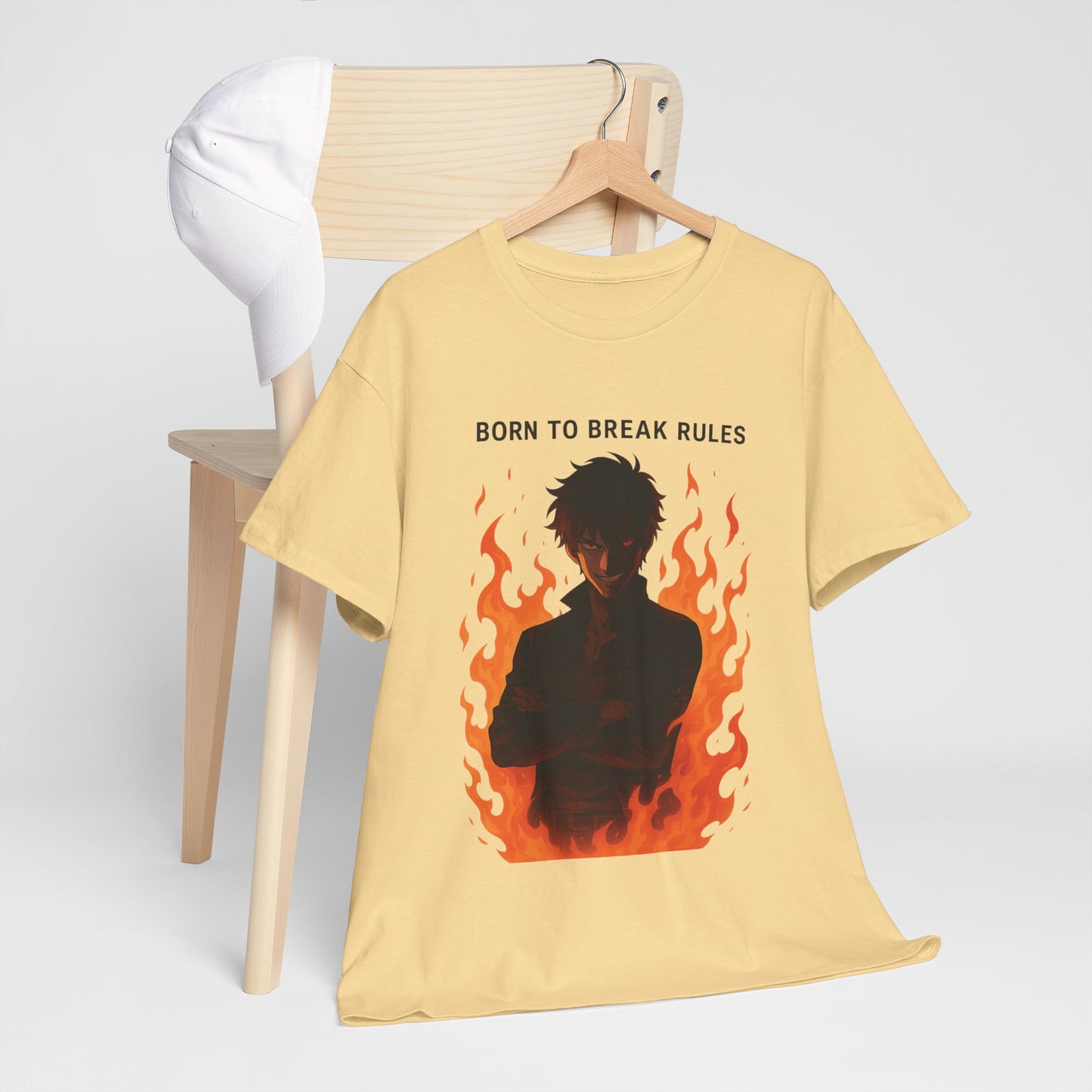 Born to Break Rules Unisex Heavy Cotton Tee