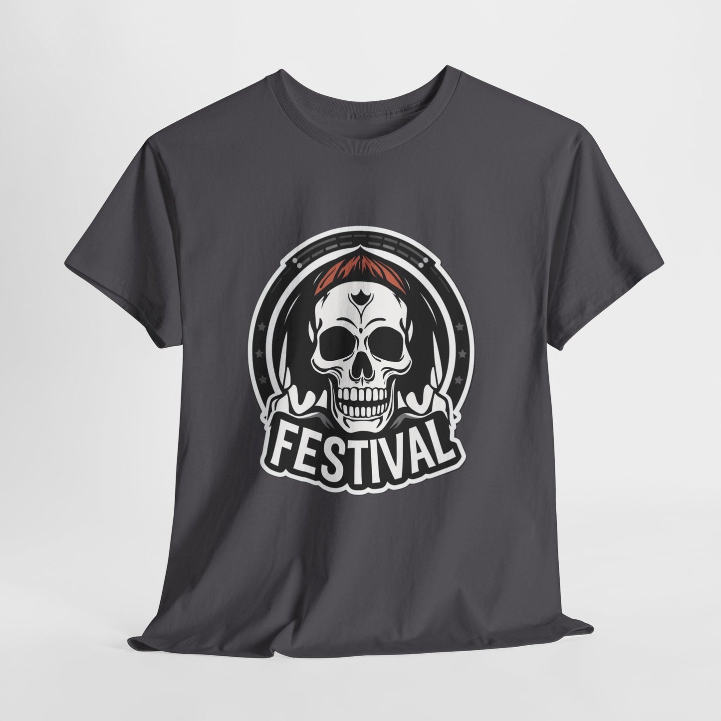 Festival Skull T-Shirt for Music Lovers