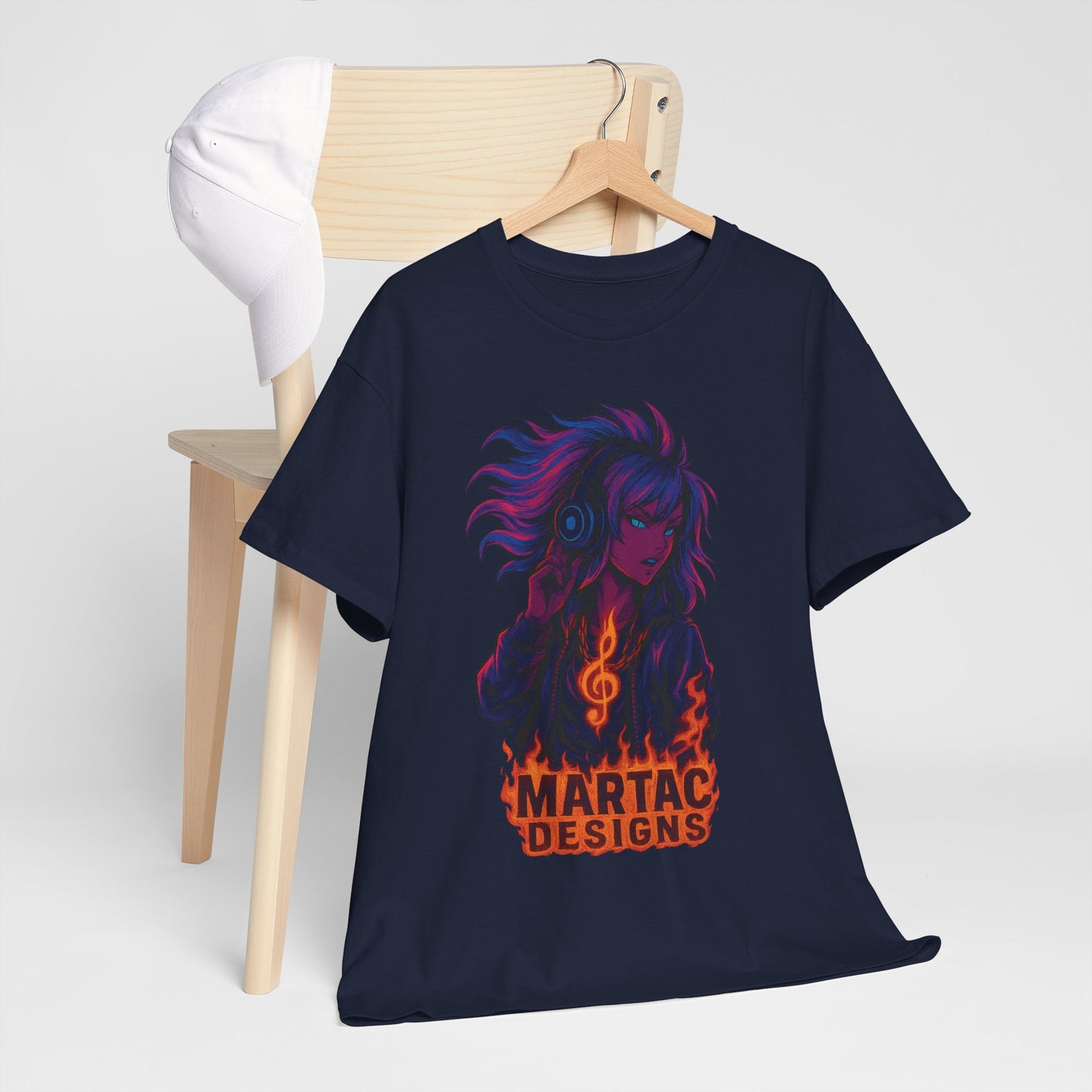 Vibrant Music-Inspired Unisex Tee
