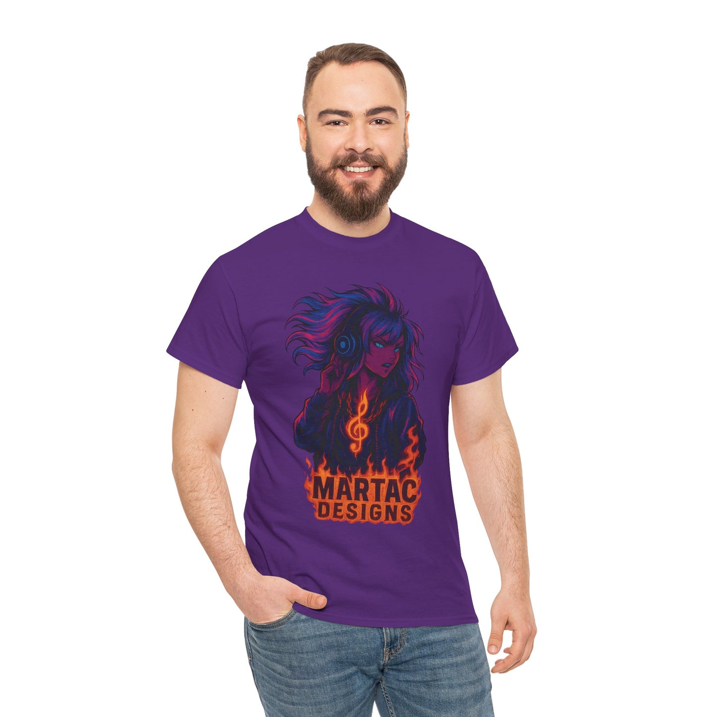 Vibrant Music-Inspired Unisex Tee