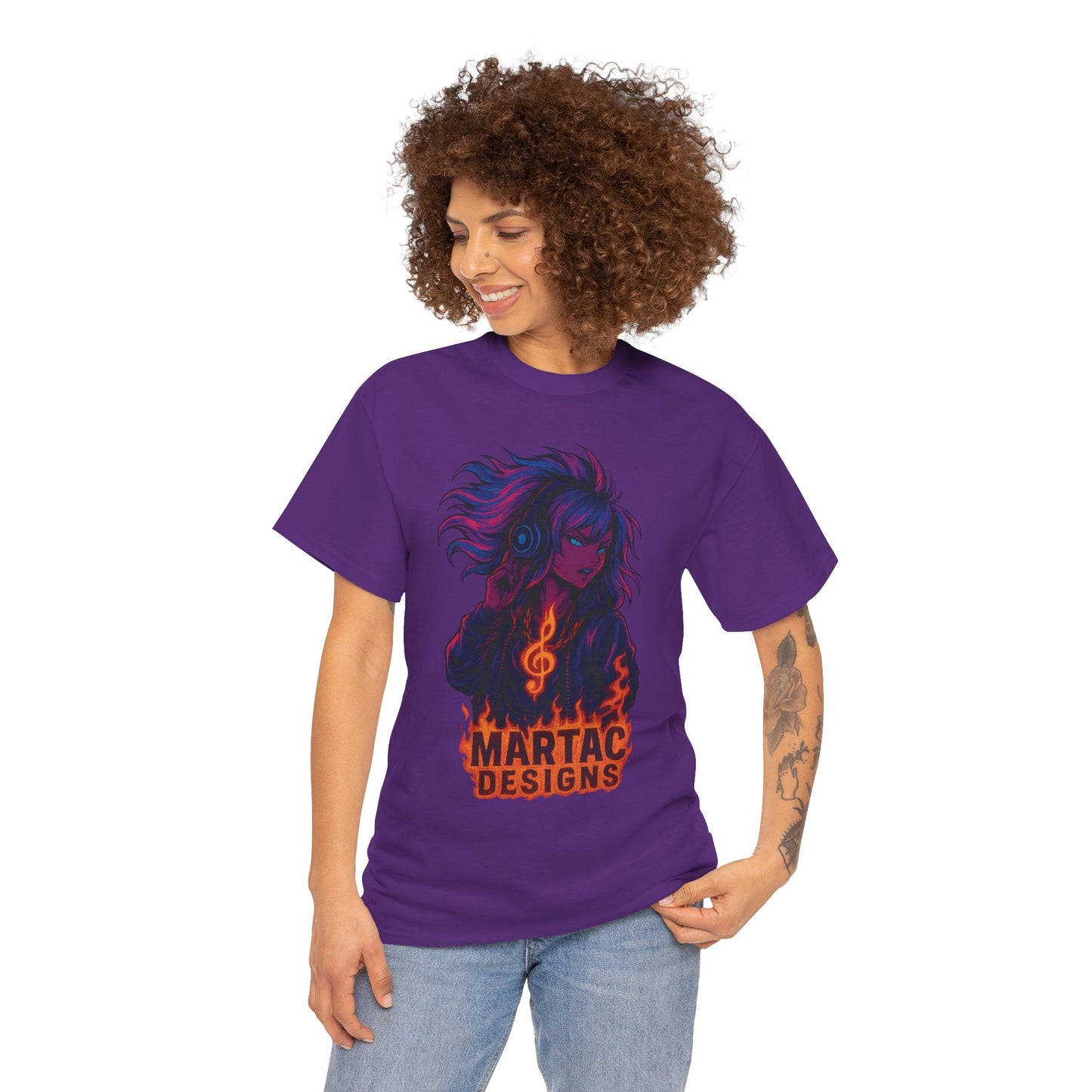 Vibrant Music-Inspired Unisex Tee