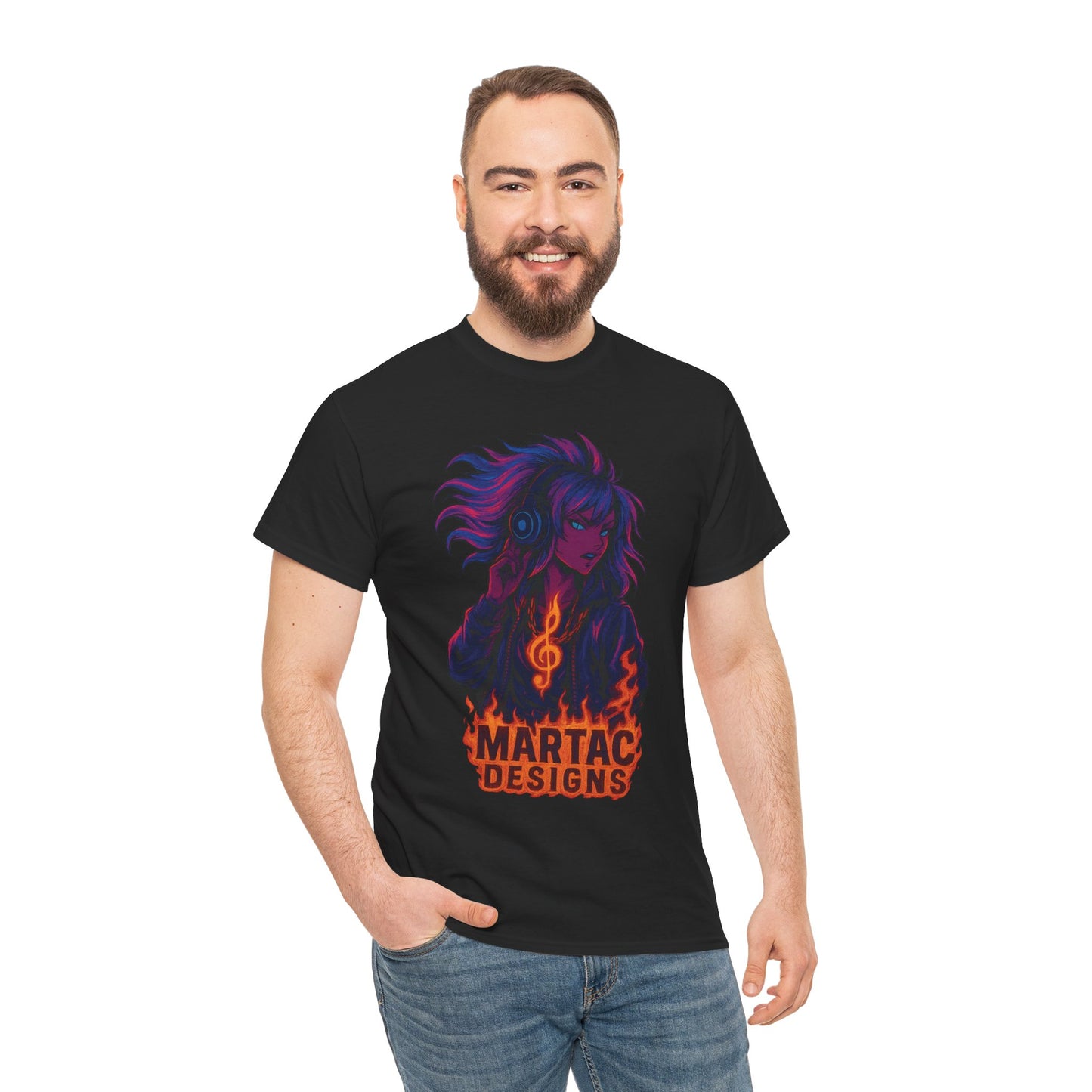 Vibrant Music-Inspired Unisex Tee