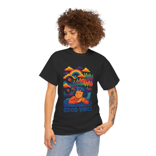 Good Vibes Unisex Heavy Cotton Tee