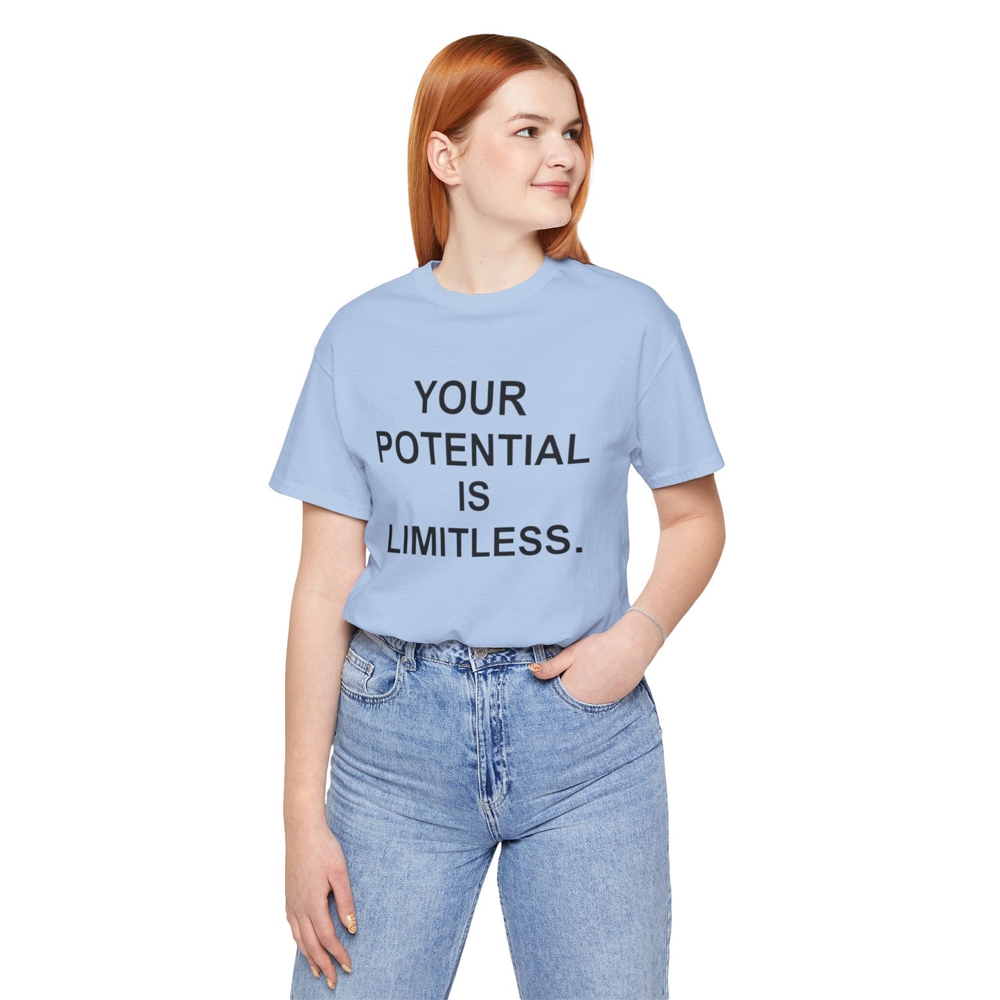 Unisex Motivational Tee | Your Potential is Limitless