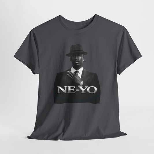 Graphic Tee — Retro R&B Artist Photo Shirt ("NE-YO" & "Akon Nights Like This")