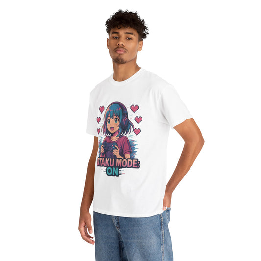 Anime Gamer Tee - Otaku Mode ON