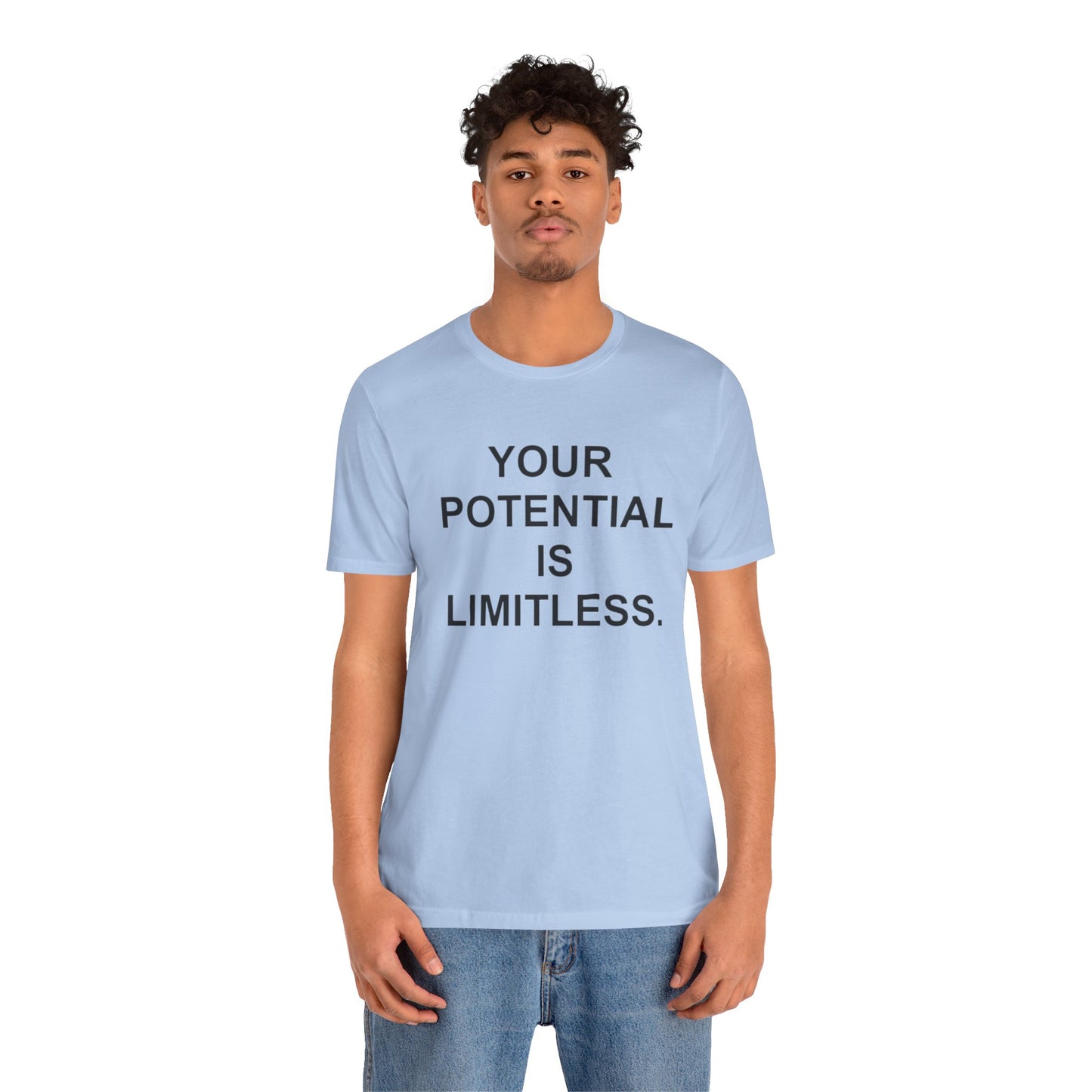 Unisex Motivational Tee | Your Potential is Limitless