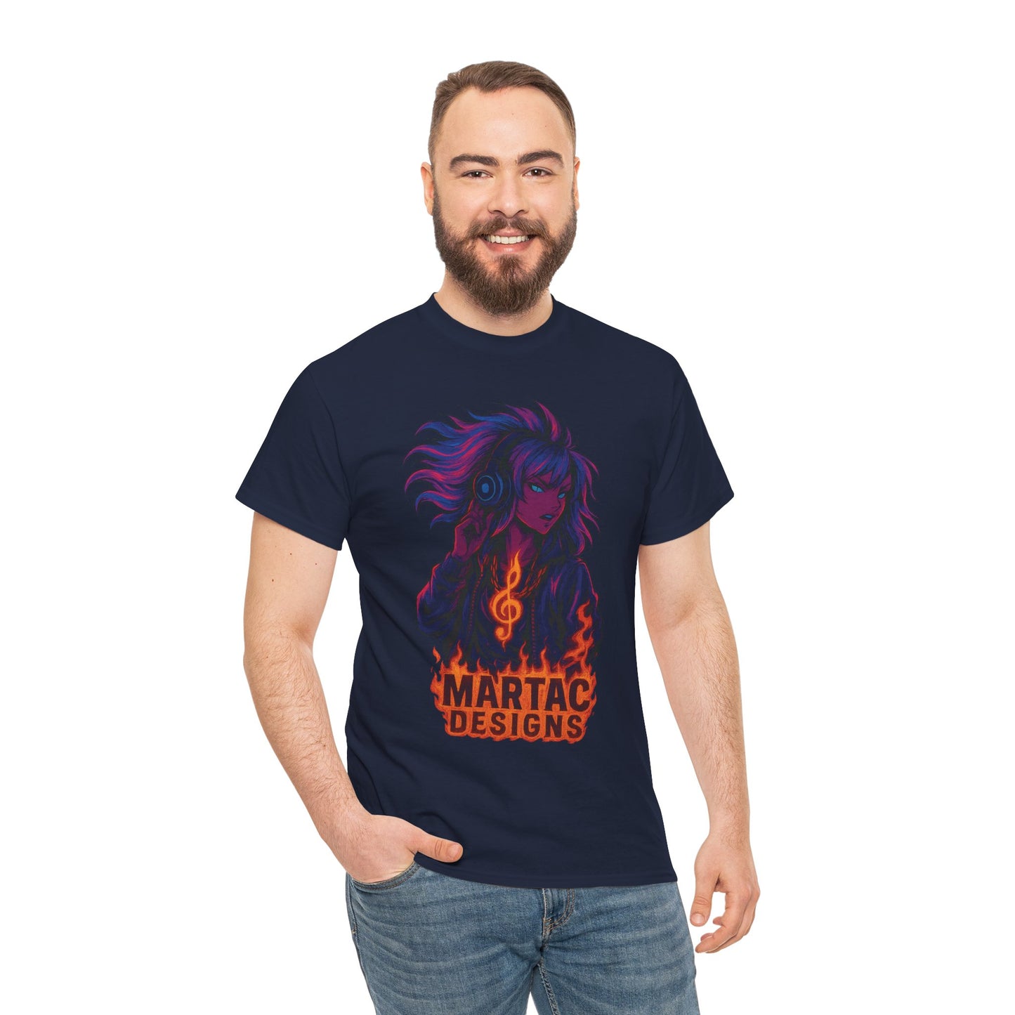 Vibrant Music-Inspired Unisex Tee