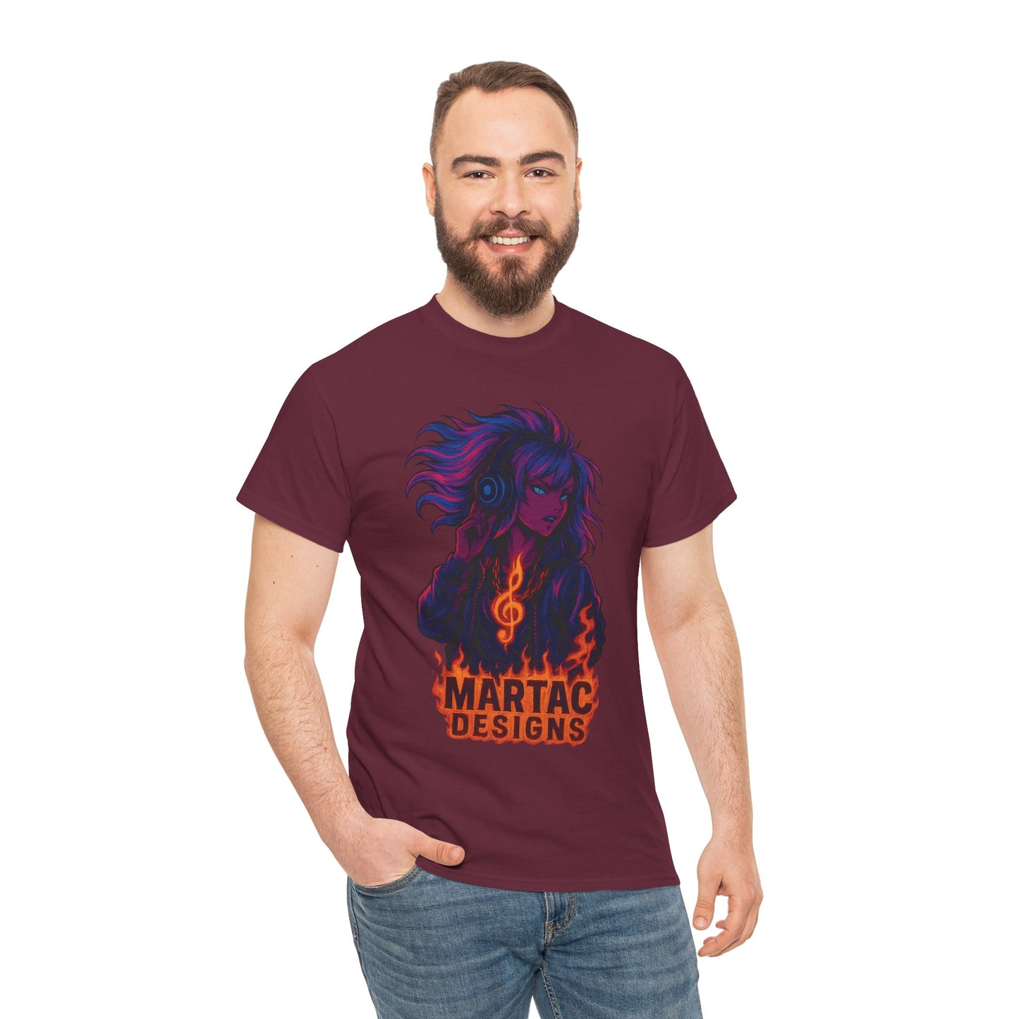 Vibrant Music-Inspired Unisex Tee