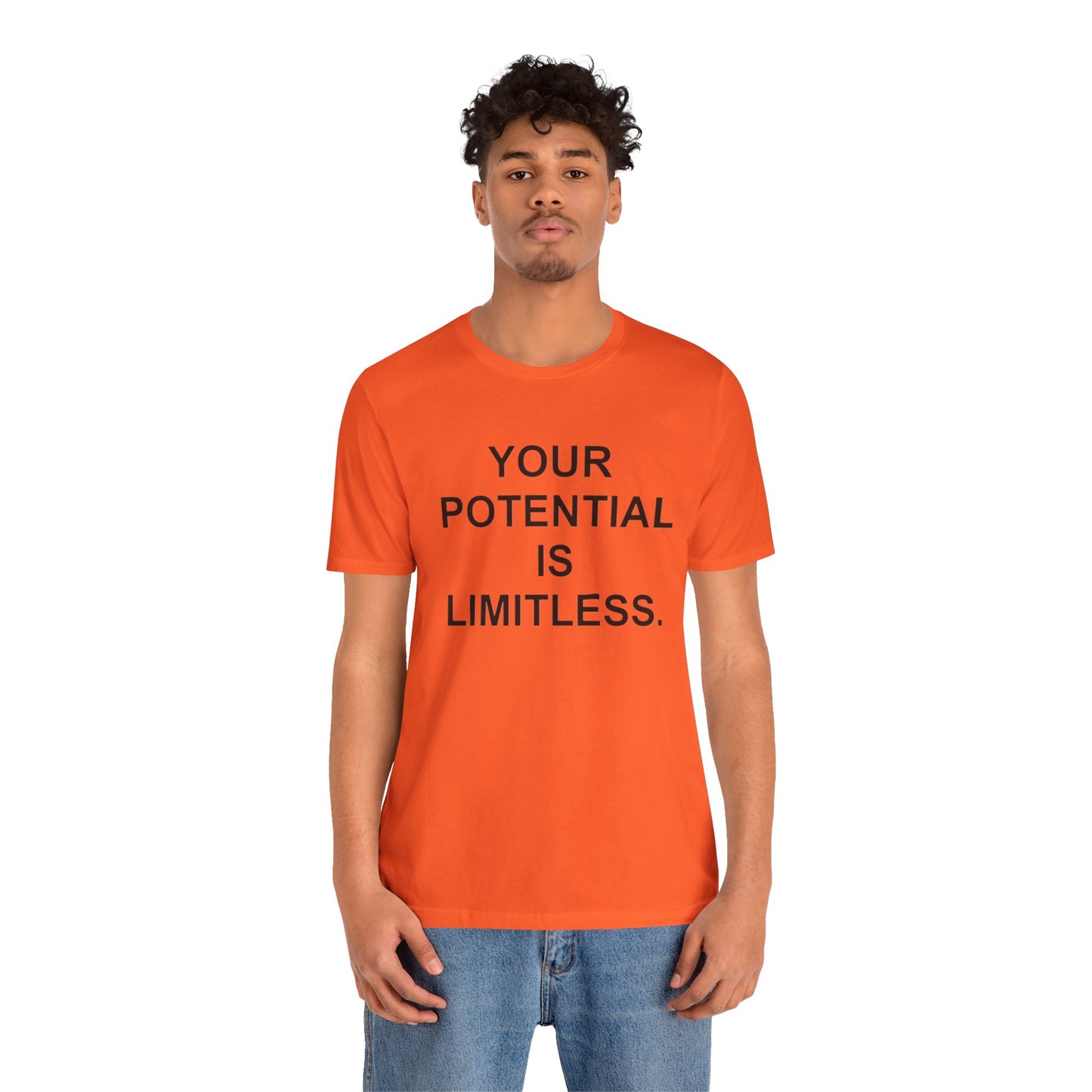 Unisex Motivational Tee | Your Potential is Limitless