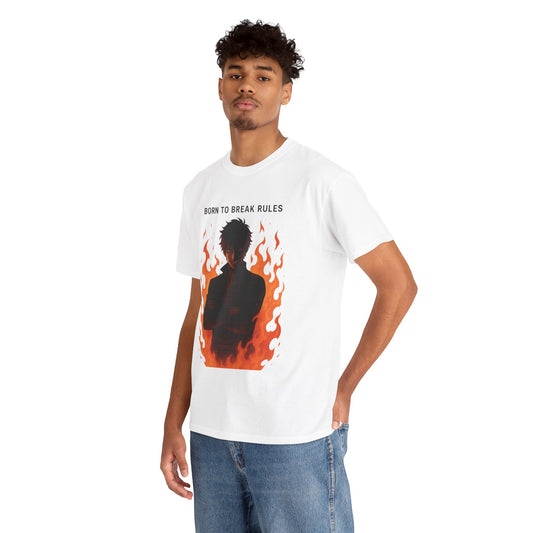 Born to Break Rules Unisex Heavy Cotton Tee