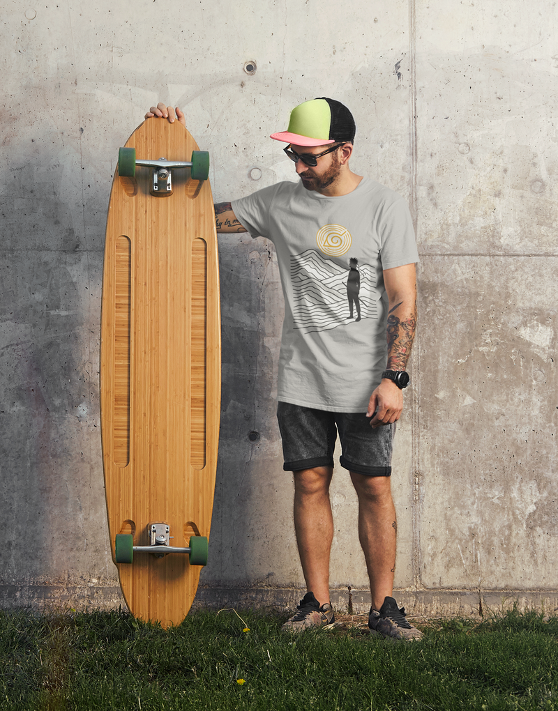 Hidden Leaf Inspired Ninja T-Shirt – Scenic Mountain Graphic Tee