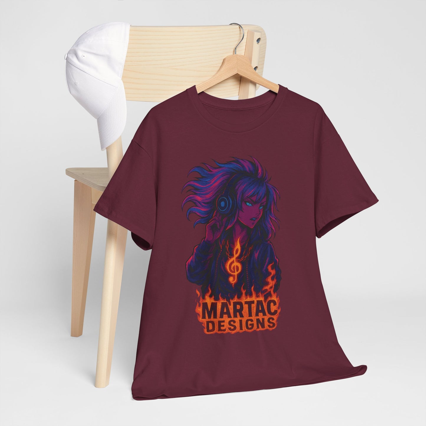 Vibrant Music-Inspired Unisex Tee