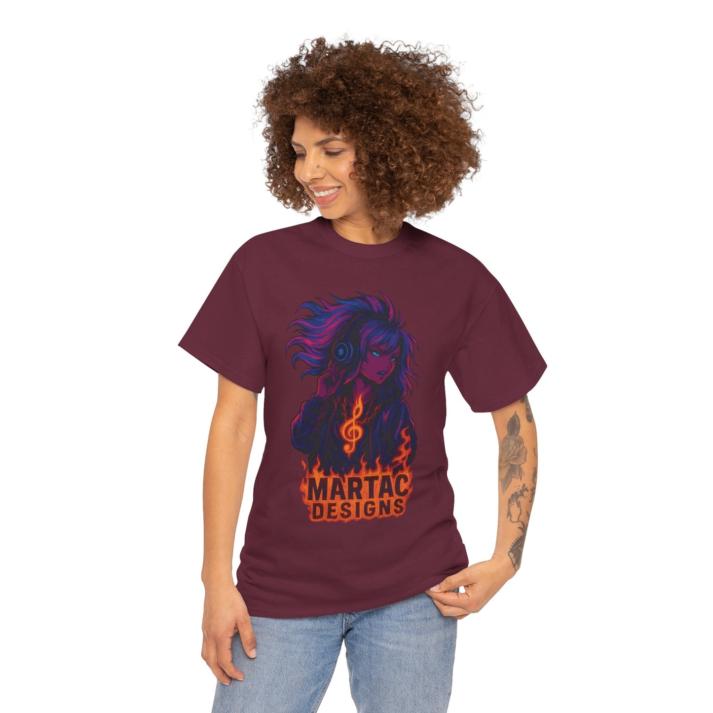 Vibrant Music-Inspired Unisex Tee