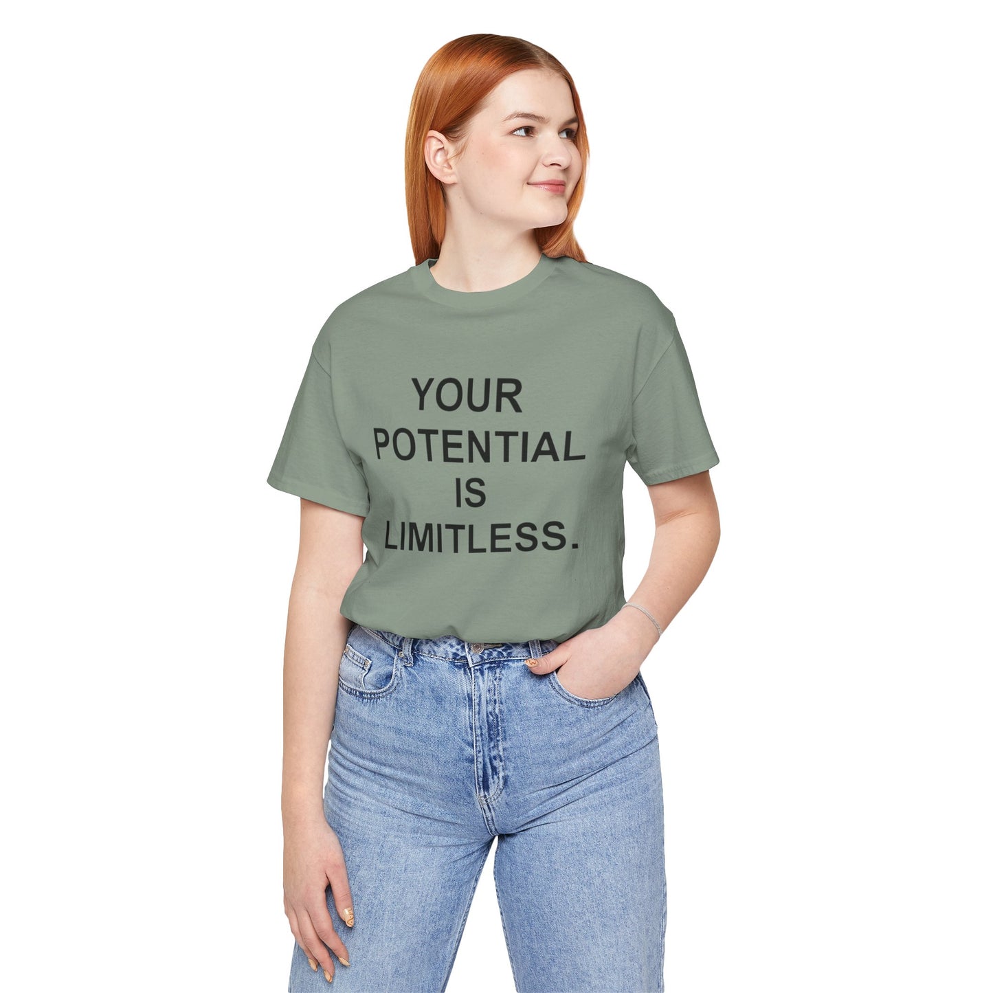 Unisex Motivational Tee | Your Potential is Limitless