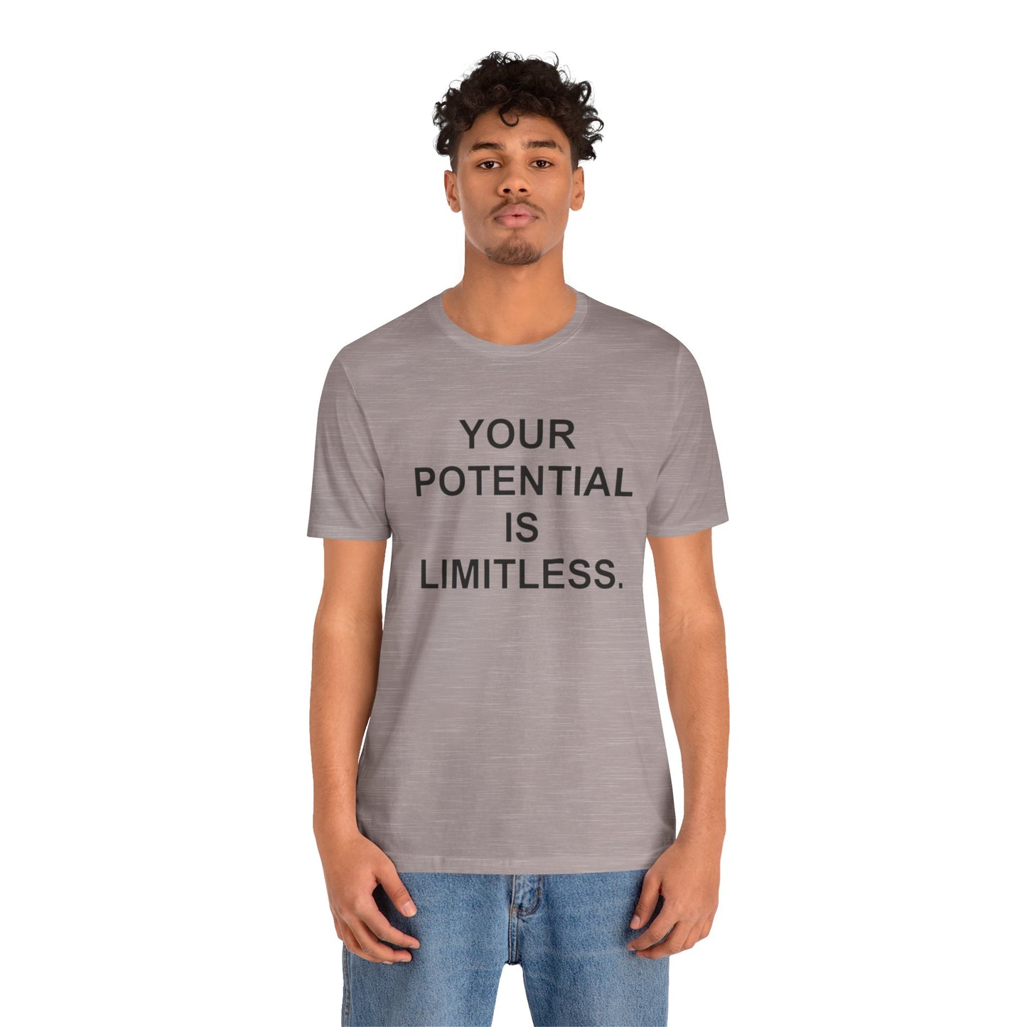 Unisex Motivational Tee | Your Potential is Limitless