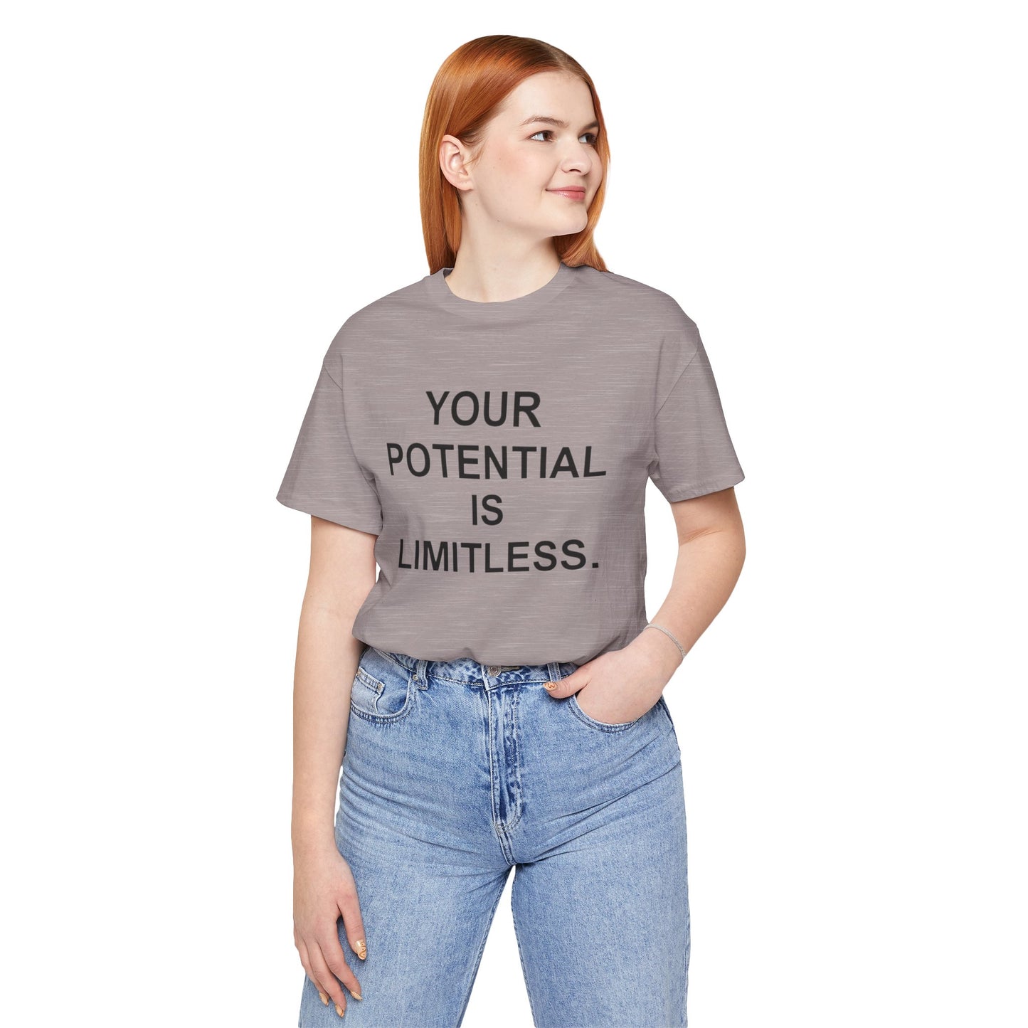 Unisex Motivational Tee | Your Potential is Limitless