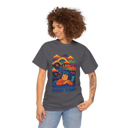 Good Vibes Unisex Heavy Cotton Tee