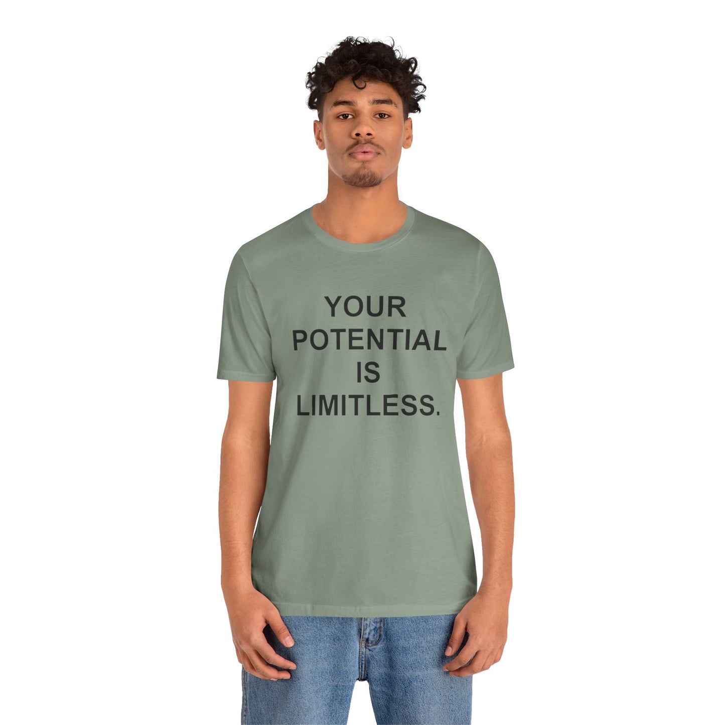 Unisex Motivational Tee | Your Potential is Limitless