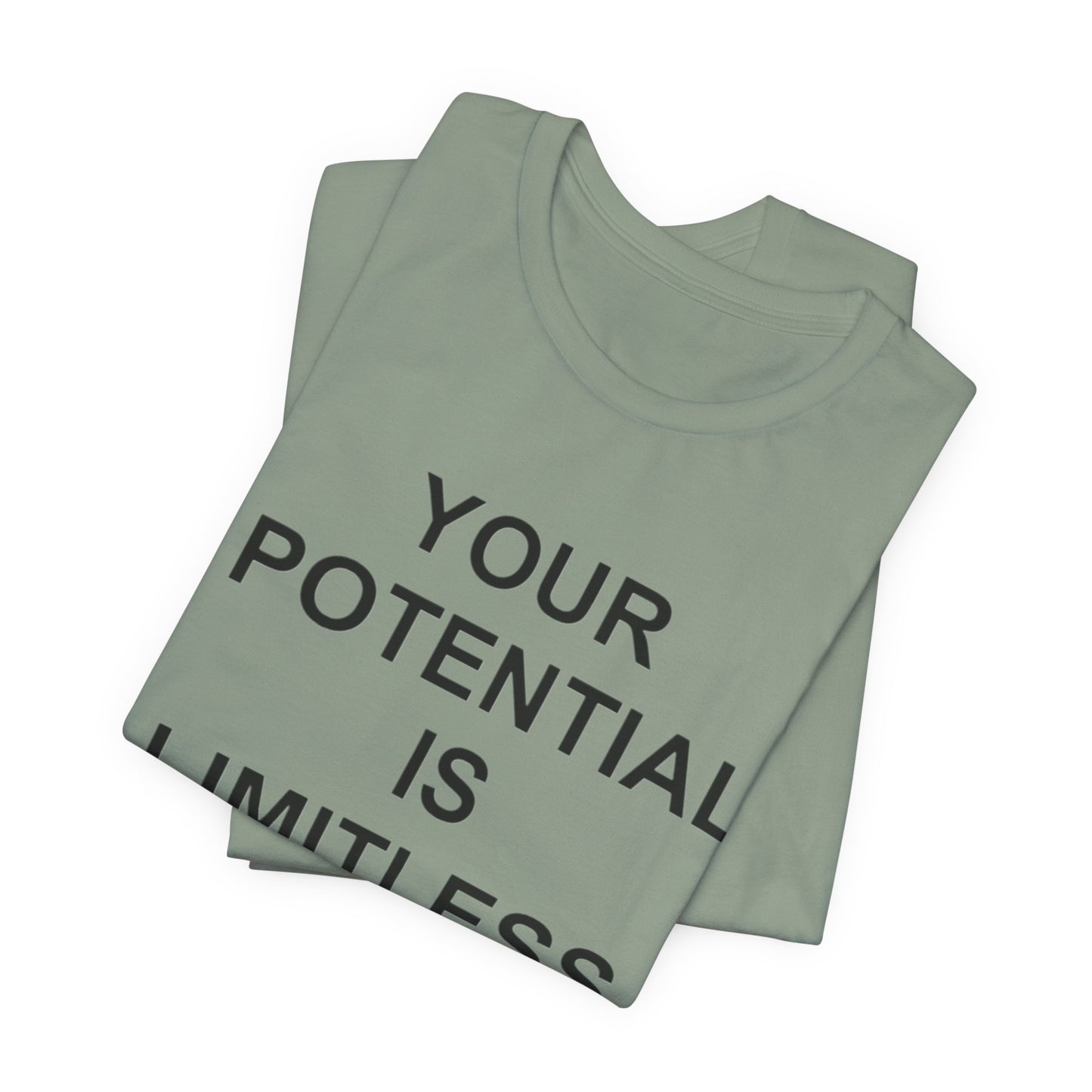 Unisex Motivational Tee | Your Potential is Limitless