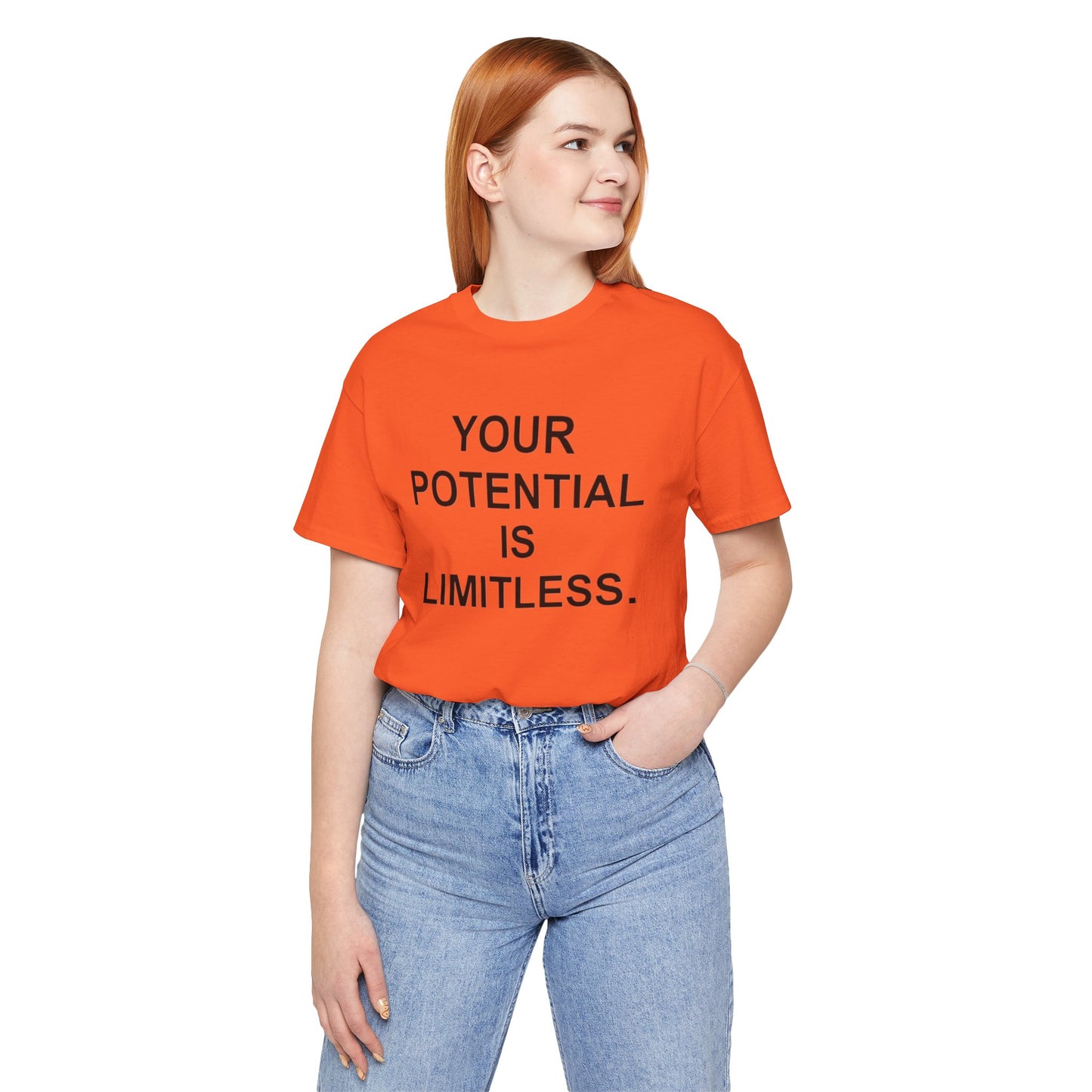 Unisex Motivational Tee | Your Potential is Limitless