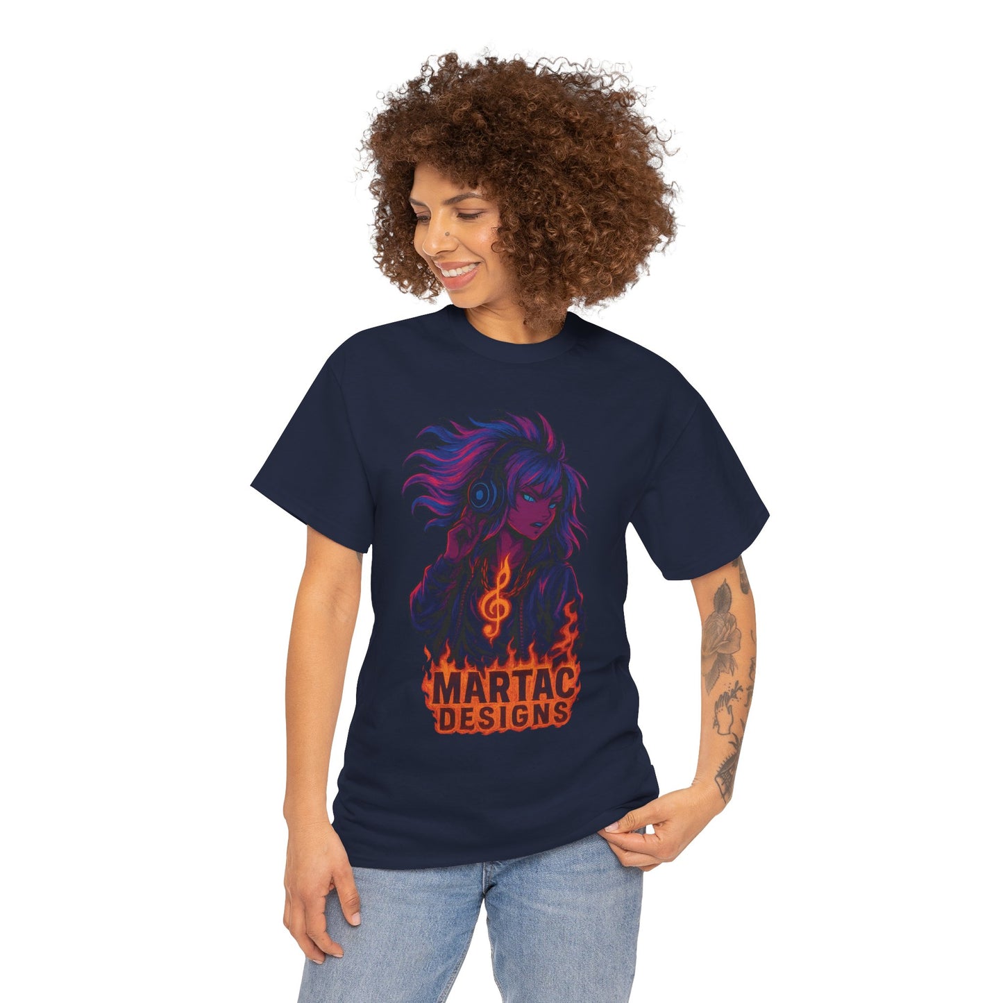 Vibrant Music-Inspired Unisex Tee