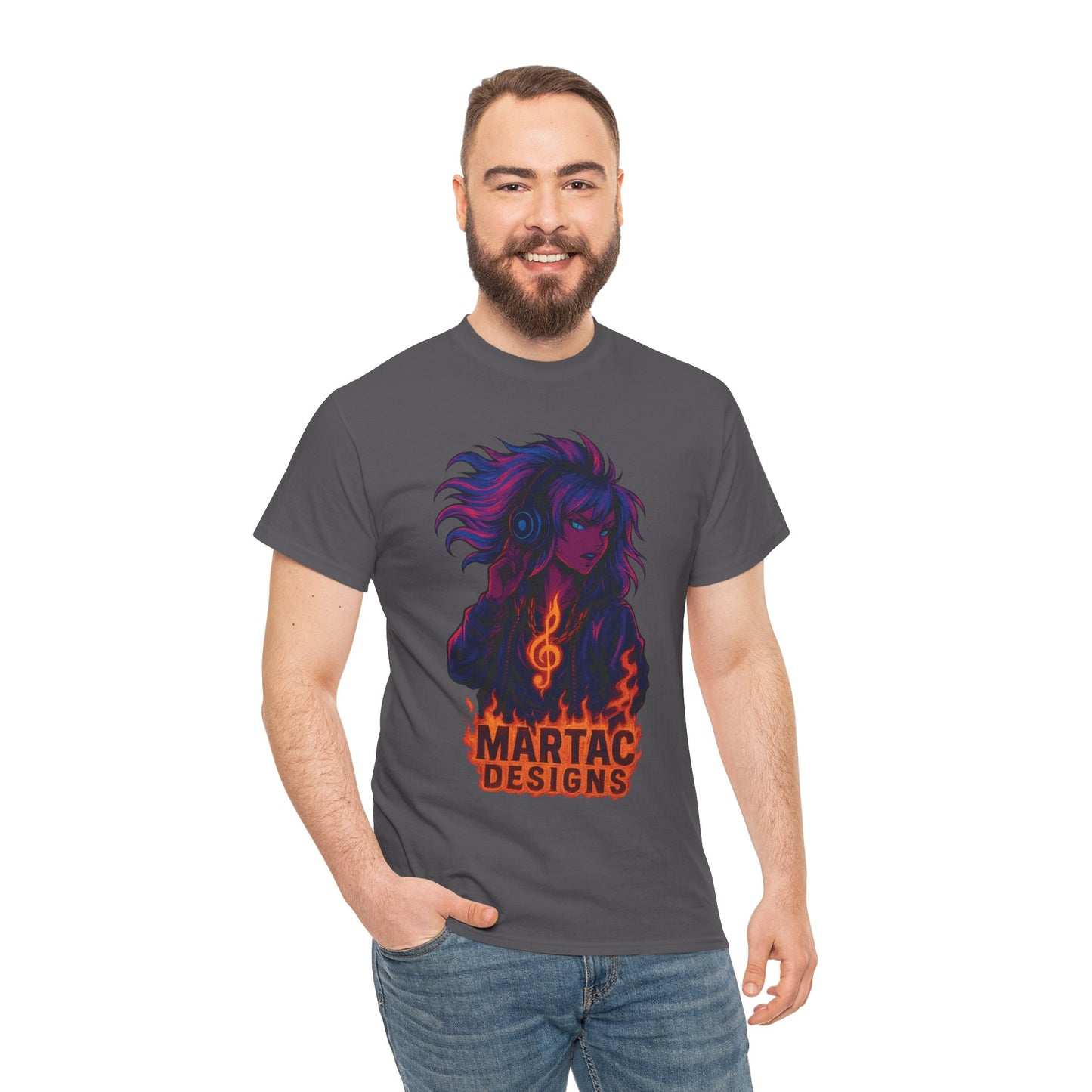 Vibrant Music-Inspired Unisex Tee