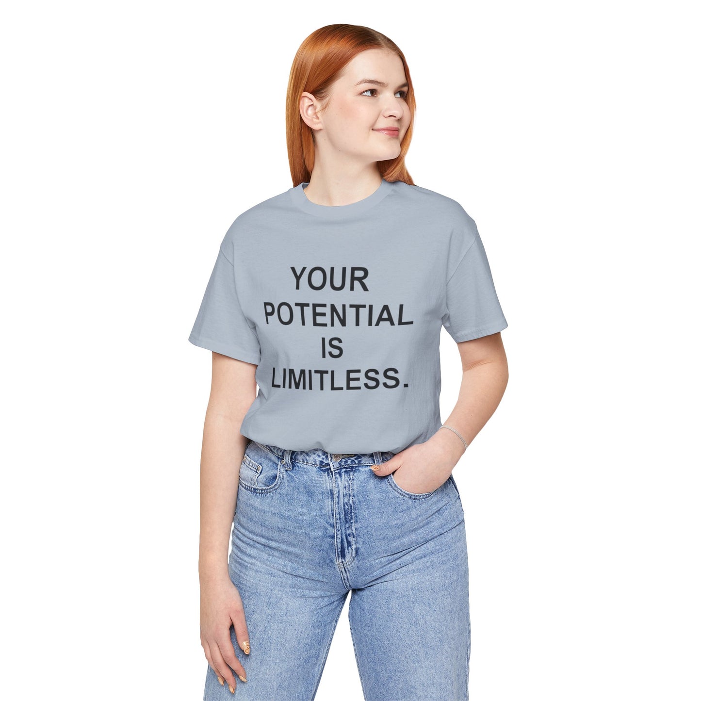 Unisex Motivational Tee | Your Potential is Limitless