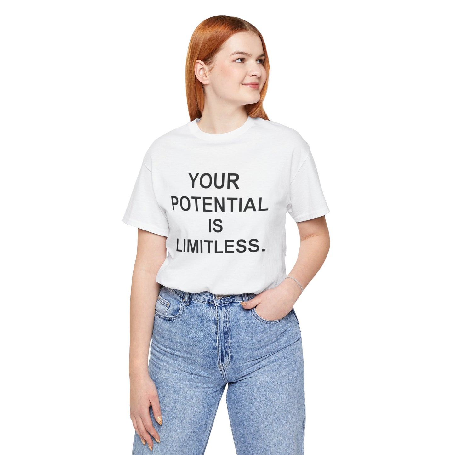 Unisex Motivational Tee | Your Potential is Limitless