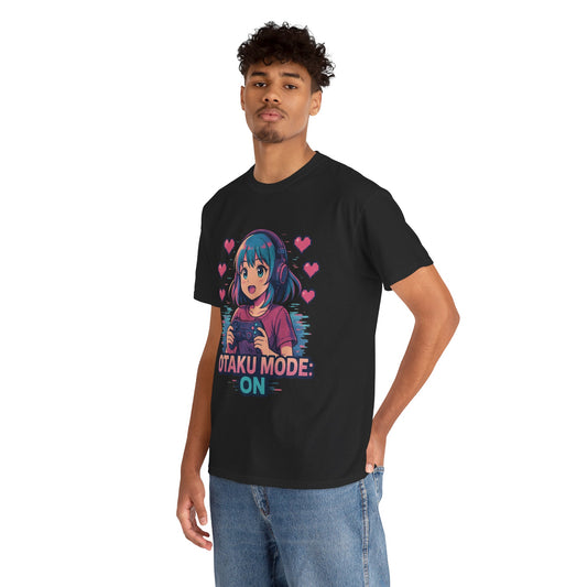Anime Gamer Tee - Otaku Mode ON